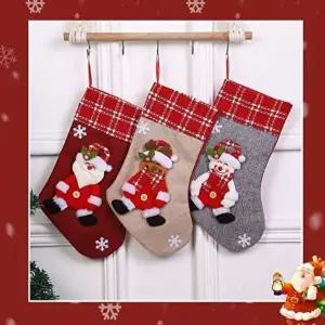 크리스마스 데코양말 성탄절 선물 산타 누돌프 눈사람-WD1C6A2