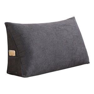 삼각 등받이 쿠션 허리받침 삼각형 쇼파 쇼파삼각등받이쿠션 55x40cm