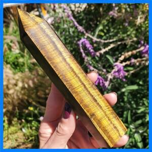 천연 호안석 스톤 포인트 완드 락 타워 오벨리스크 치유 크리스탈 풍수 명상 홈 인테리어 스톤 장식품 8-15