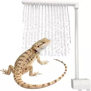 수염 용 수영장 액세서리 분수 및 목욕 - 부드러운 물 흐름 저소음 펌프 파충류 탱크에 적합합니다.