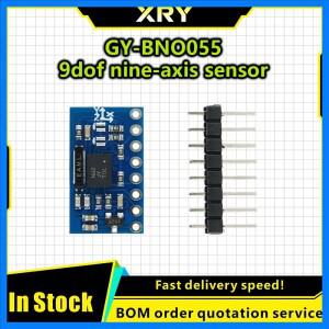XRY GY-BNO055 9DOF 9축 절대 방위각 브레이크아웃 보드 센서 모듈 각도 자이로스코프 IIC 시리얼