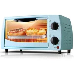9L 미니 오븐 조절 가능한 온도 0 230 타이머 이중층 베이킹 위치 홈 다기능 완전 자동 전기 유용 파란색