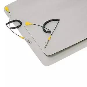 정전기 방지 매트 120x60cm 작업용 매트 그라운드 와-WD3F755