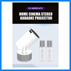 HY300pro 4K KTV 프로젝터 안드로이드 11 듀얼 Wifi6 BT5.0 160ANSI 미국 PLUGJAS