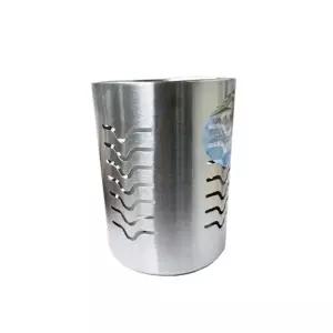 스텐 IV85SF14 원형 다용도통 수저통 대형 주방 인테리어 소품