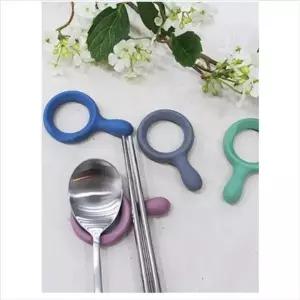 D14 CY83BZ26 El plato 실리콘 수저받침 4P세트