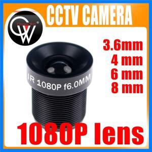 CCTV 1080P 렌즈, 1/2.7 인치 3.6mm 풀 HD 카메라 IP 와이파이 M12 * 0.5 MTV 마운트