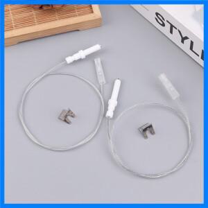 새로운 가스 쿡탑 스토브 예비 점화기 전극 스파크 플러그 와이어 세라믹 핀 높이 35/40mm 가스레인지용