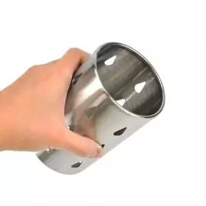 타공방식 ZB31GT12 물방울무늬 스테인레스 수저통 주방 식당 조