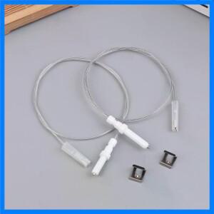 가스레인지 예비 점화기 전극 스파크 플러그 (와이어 포함) 세라믹 핀 높이 35mm 40mm 1개