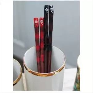 D14 VV19CT45 플라워 커플 젓가락 2인세트