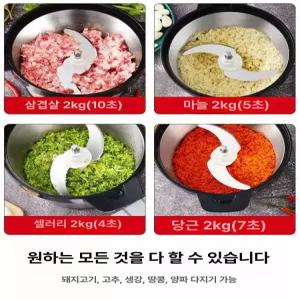 대용량 업소용 믹서기 18L 스테인리스 분쇄기 강력 모터 대형 블렌더 마늘 양념