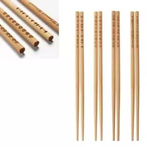 대나무 FN67SW29 젓가락 4벌 업소용나무젓가락 일식젓가락
