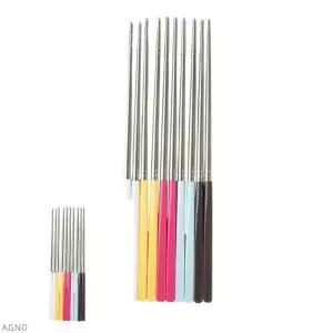 알록달록칼라 RG21XL88 젓가락 5종 택1 업소용젓가락 식당