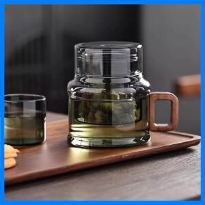 유리 티포트 사무실용 소형 용량 차 분리형 전기 세라믹 스토브 히팅 티 메이커