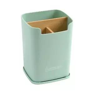 심플 OO79SG52 물빠짐 수저통 (그린) JT35