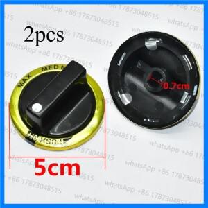 2개입 범용 플라스틱 손잡이 가스레인지 교체용 컨트롤 스위치 노브 오븐 조리용 스토브 수리 부품