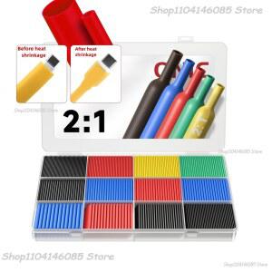 열수축 튜브 내열성 슬리브 절연 케이블 키트 와이어 연결 포장 전기