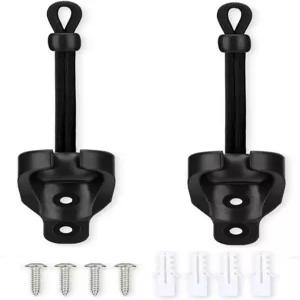 바스테오 그늘막 교체 부품 번지 및 리시버 타이 다운 날씨 저항 쿨라루 외부 롤러 실외 블라인드(블랙