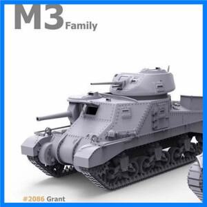 수집용 타콤 1/35 2086 조립 모델 키트 영국 중형 탱크 M3 그랜트