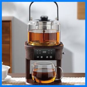 1리터 전기 주전자 사무실용 순수 티타늄 스팀 티포트 가정용 보온 기능 꽃무늬 자동 급수