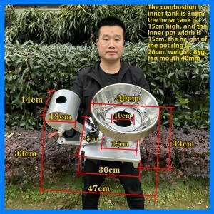 중국산 폐유로 가열로, 수리공장, 난방용 디젤로, 오븐, 시골 가스화기, 소각로