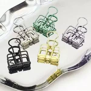 미니집게 작은 사무용 디자인 철집게 소형 1개-WD3A15E