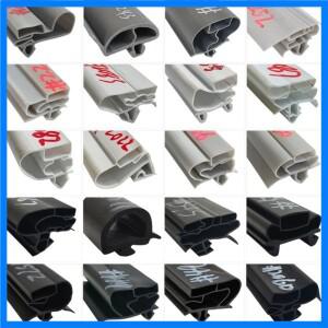 2.5-10m Eu 인증 냉장고 도어 씰 식품 등급 실리콘 와인 캐비닛 곰팡이 방지 저온