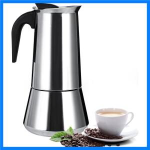 2/4/6 컵 모카 포트 커피 메이커, 스테인레스 스틸 이탈리아 머신 맞는 유도 밥솥 액세서리