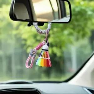 키링 배드민턴 가방 굿즈 스트랩 셔틀콕