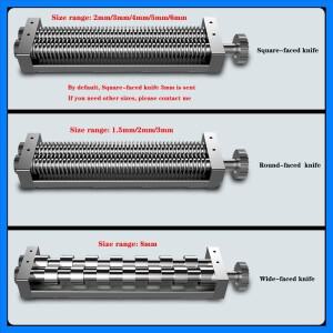 전기 국수 기계 반죽 롤러 만두 제조기 스테인레스 스틸 데스크탑 파스타 메이커 상업용 프레스