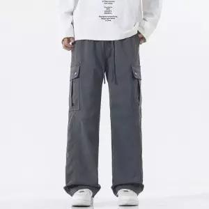 썬더볼츠 팬츠 바지 남성용 카고 아웃도어 방수 트레킹 바람 배기 일자 KKE1