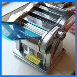 전기 국수 제조기 만두피 파스타 기계 스테인리스 프레스