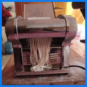 전기 국수 만드는 기계 스테인레스 스틸 파스타 메이커 절단 슬라이서 프레스 반죽 커터