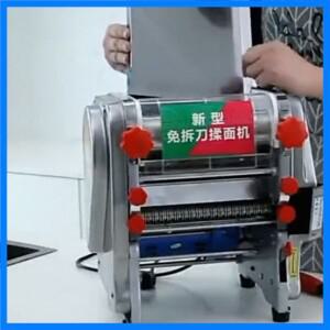 상업용 전기 국수 압착기 스테인레스 스틸 파스타 메이커 다기능 롤링 머신