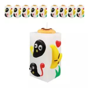 꾸미기 할로윈 데이 양초 파티용 파라핀 사각 생일