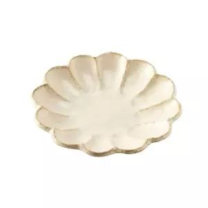 플레이팅 접시 배꽃 빈티지 디저트 그릇