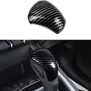 쉐보레 콜로라도/GMC 캐니언 2023 2024 2025 액세서리용 자동차 탄소 섬유 ABS 기어 변속 노브 패널 스티커