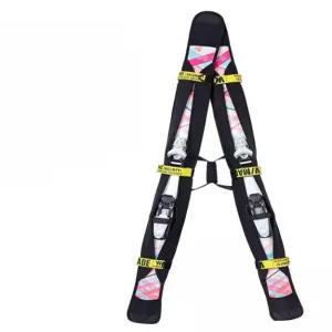 플레이트 엣지백 스키 보호 가방 커버 케이스 워터프루프 대용량 더블 휠가방 숄더