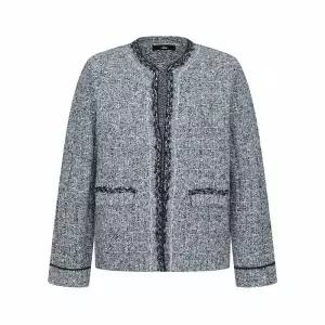 더 레노마 트위드 라운드넥 가디건-R2H12KCD040 342704