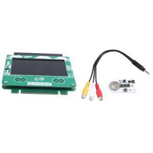 호환 훌륭한 슈퍼 패밀리 컴퓨터 레트로 게임 부품(4.3인치)용 SFC/SNES 스크린 카드 미니 모니터용