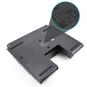 호환 데이터 프로그 PS4/PS4 슬림/PS4 수직 스탠드 (냉각 팬듀얼 컨트롤러 충전 독 포함)