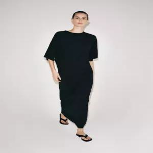 자라 ZARA 루즈 롱 원피스 - 블랙 인기상품 선물추천