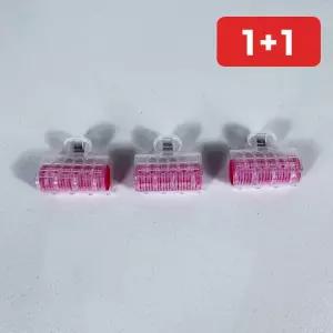 헤어롤 집게 앞머리 볼륨 고정 미용 머리 세트 뽕 컬