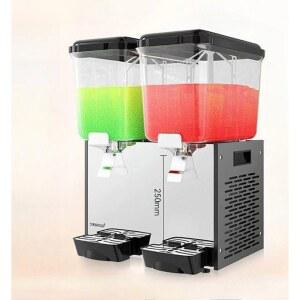 냉음료 회전식 디스펜서 음료기계 찜질방 냉장고 25L 카페 수정과 냉음료기 냉온 냉장