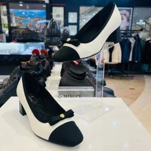 [미소페]by미소페 여성 리본 장식 클래식 통굽 힐 (5cm) 112531012-1_BP