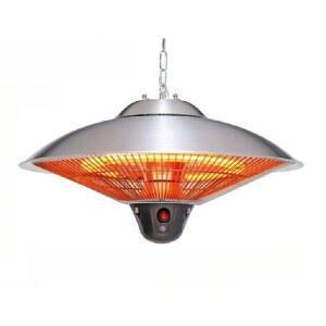 천장형 전기히터 삿갓 파티오 2100w 실버 야외 59X160 온열 난로 전열 206CM