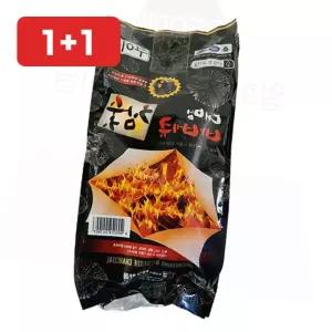 참숯 바베큐 구이용 봉지숯 캠핑 화로 1kg 착화 불멍 연료