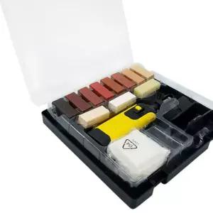 마루 보수키트 가구 찍힘 복원 바닥 벗겨짐 흠집 강화 메꾸미 거실 왁스 강마루 우드필러