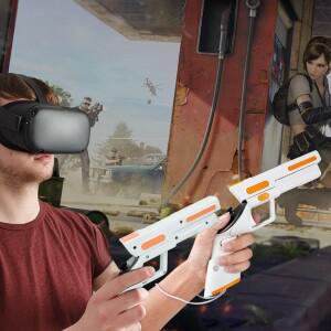 호환 논슬립 VR 게임 스톡 커버 그립 부착물 땀 (메타/오큘러스 퀘스트 3용) 퀘스트3용) (메타